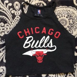 Chicago bulls crop top